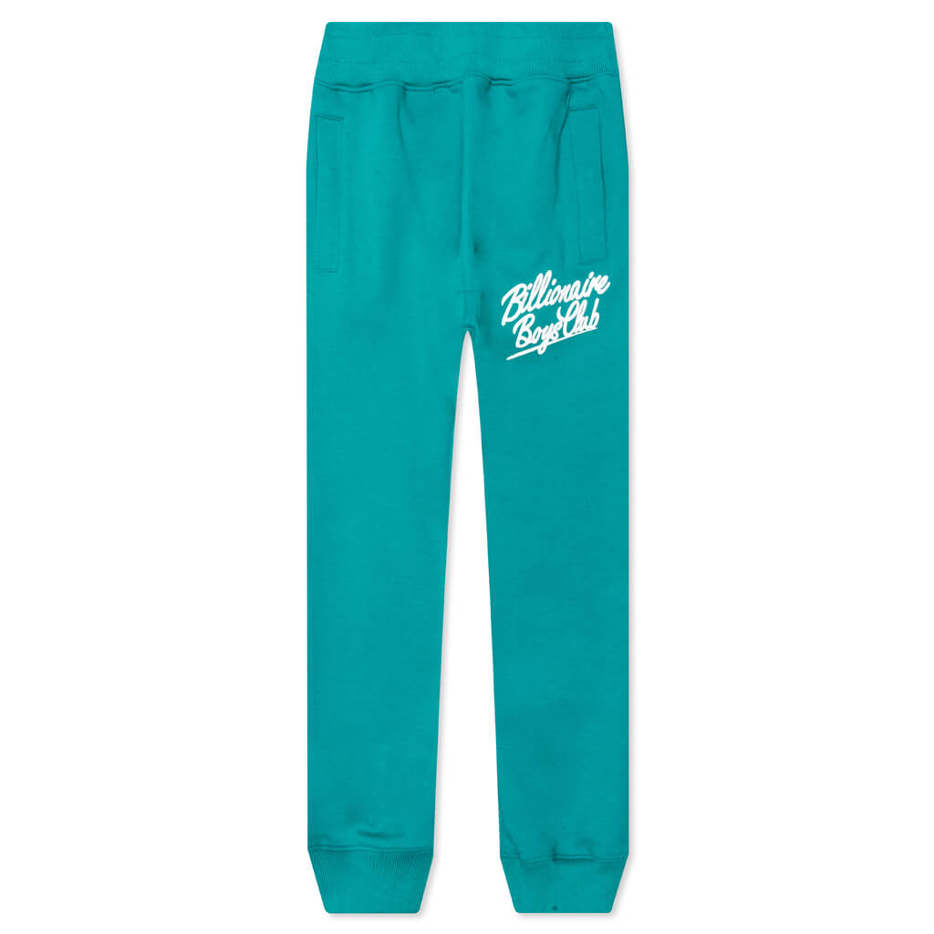 Kids BB Script Sweats - Blue Grass