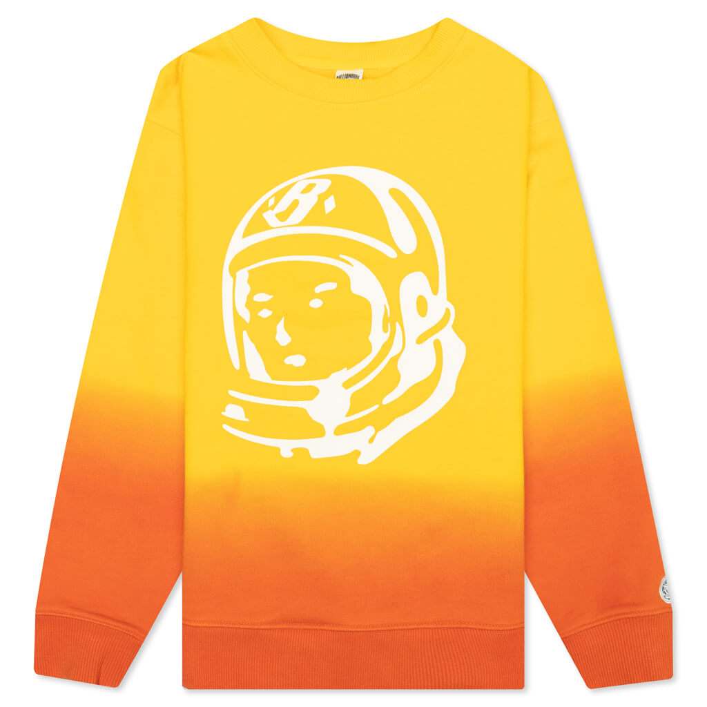 Kid's BB Space Drip Crew - Lemon Chrome