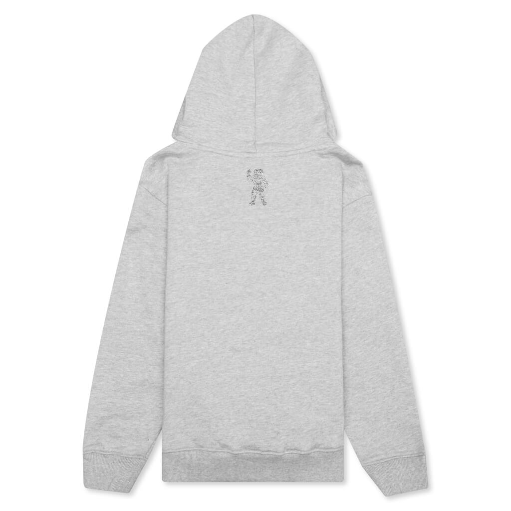 Kid's BB Straight Font Hoodie - Heather Grey