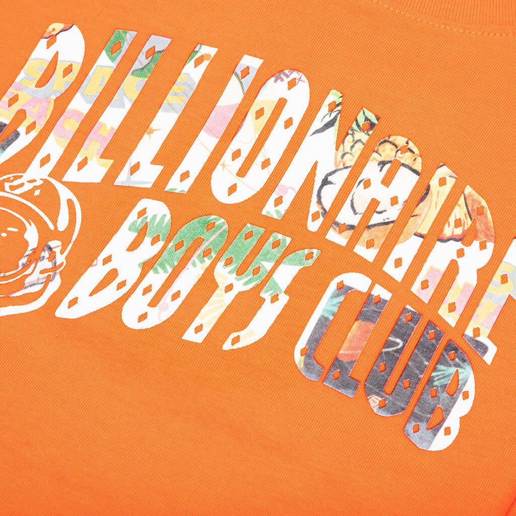 Kid's BB Tropics S/S Tee - Vibrant Orange