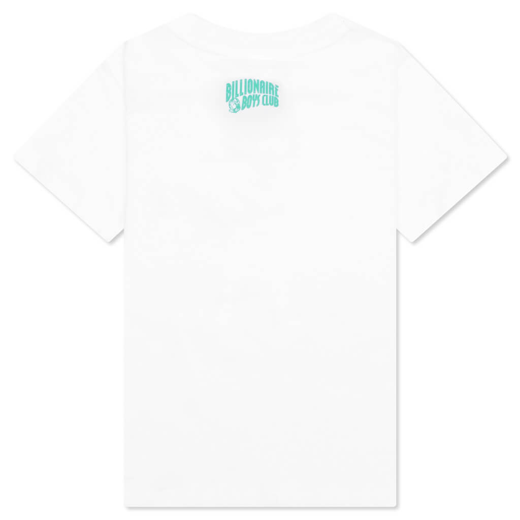 Kids Astro Cruise S/S Tee - Bleach White