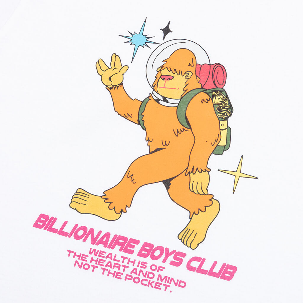 Kids BB Bigfoot S/S Tee - White