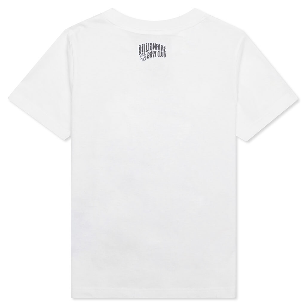 Kids BB Contact S/S Tee - White