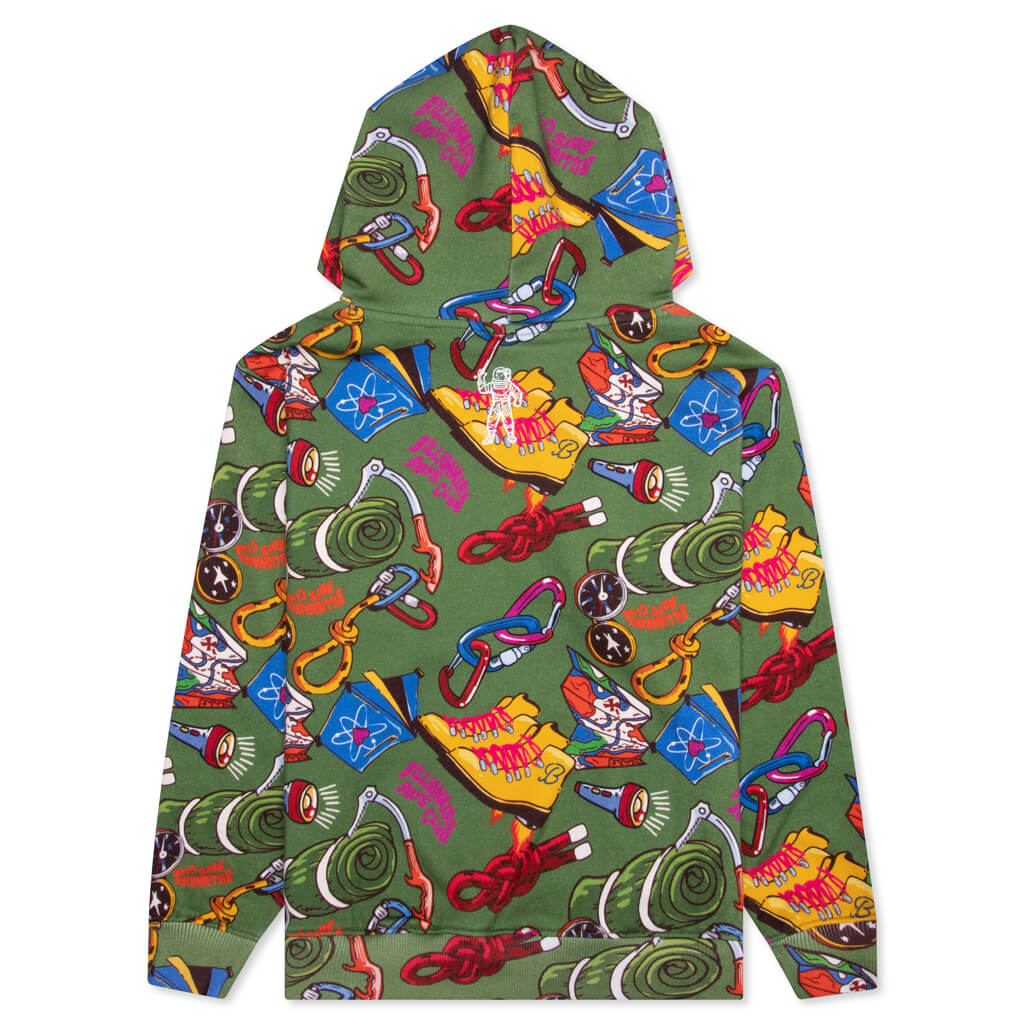 Kids BB Hik Hoodie - Cactus Green