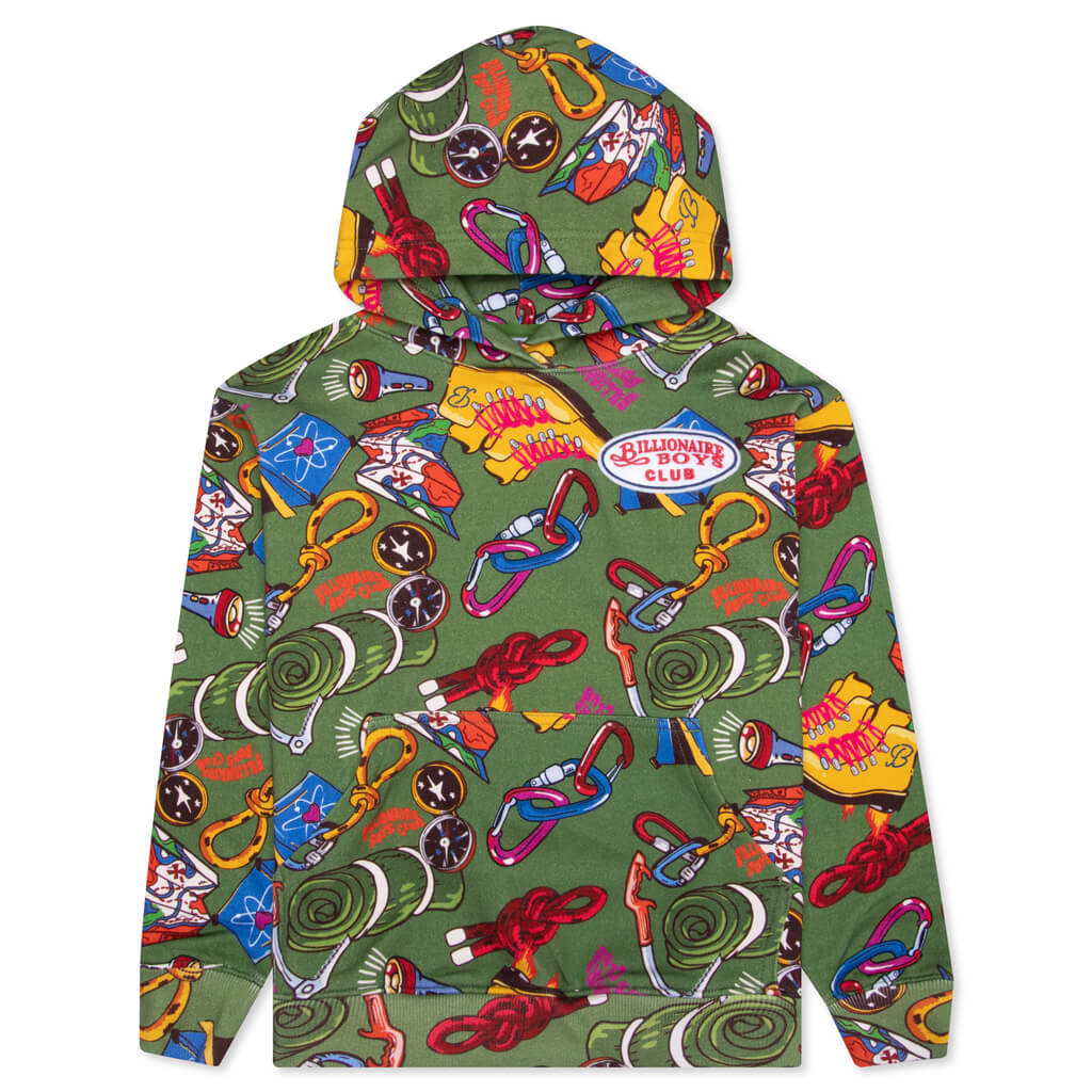 Kids BB Hik Hoodie - Cactus Green