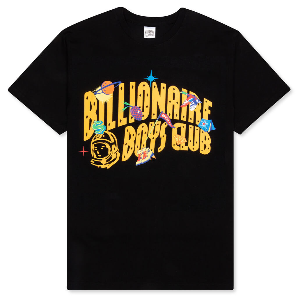 Kids BB Hiking S/S Tee - Black