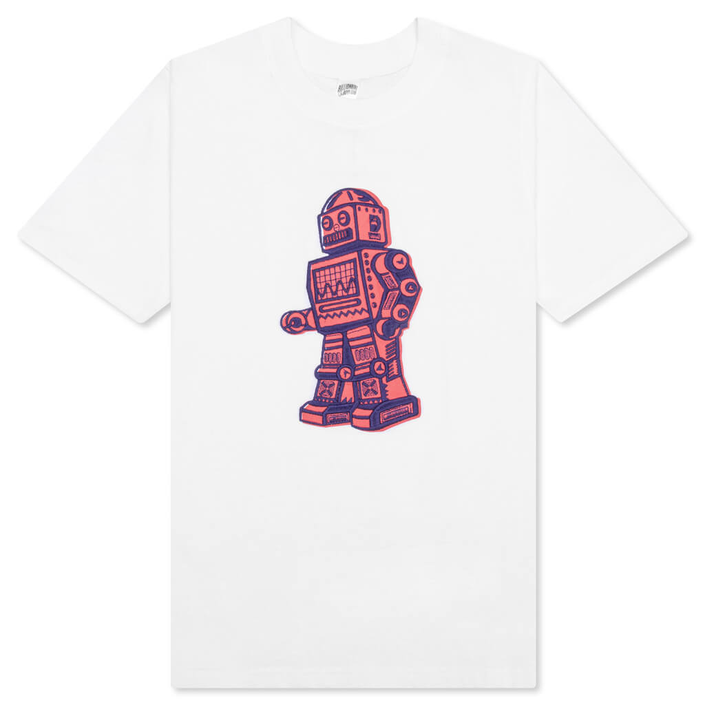 Kids Robotic S/S Knit - White