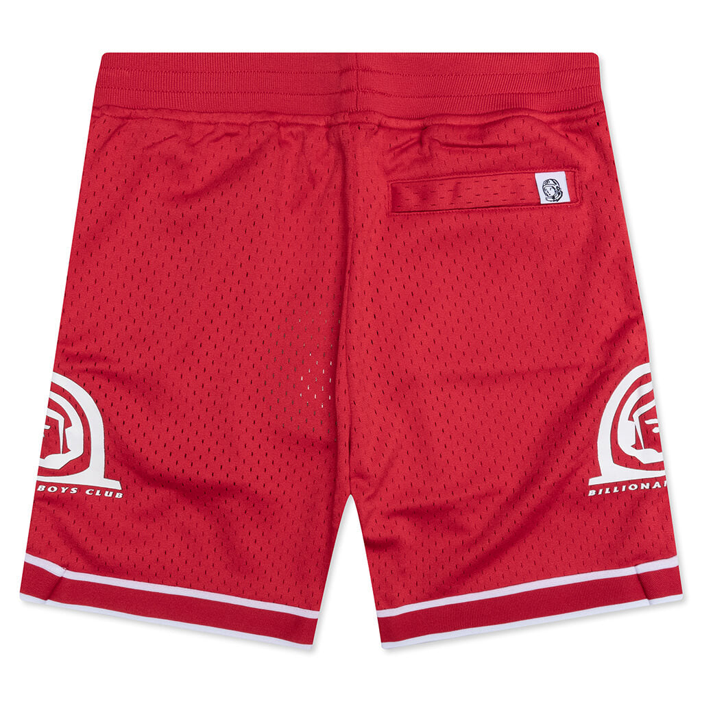 Kids Space Deck Shorts - Red