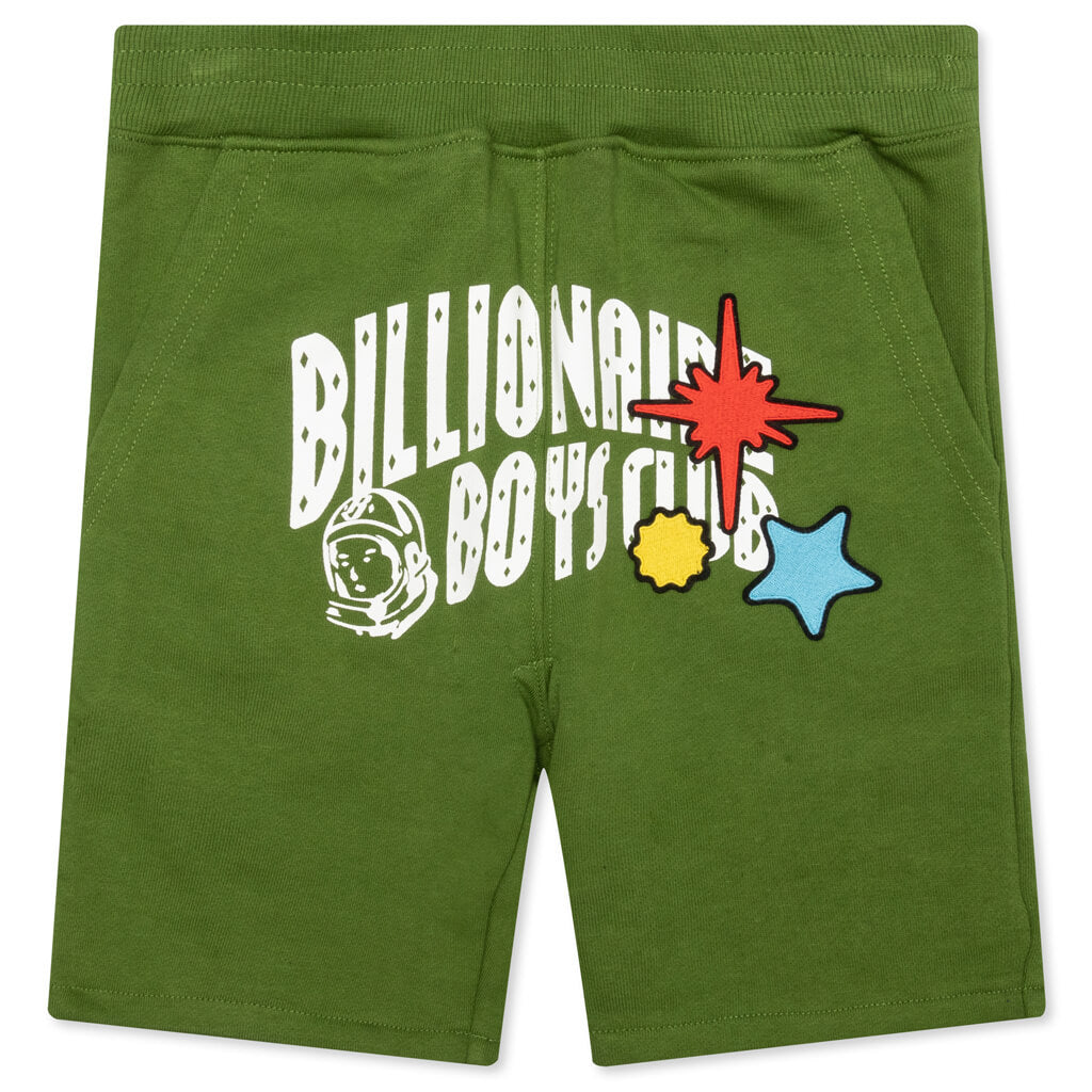 Kids Stars Short - Cactus Green