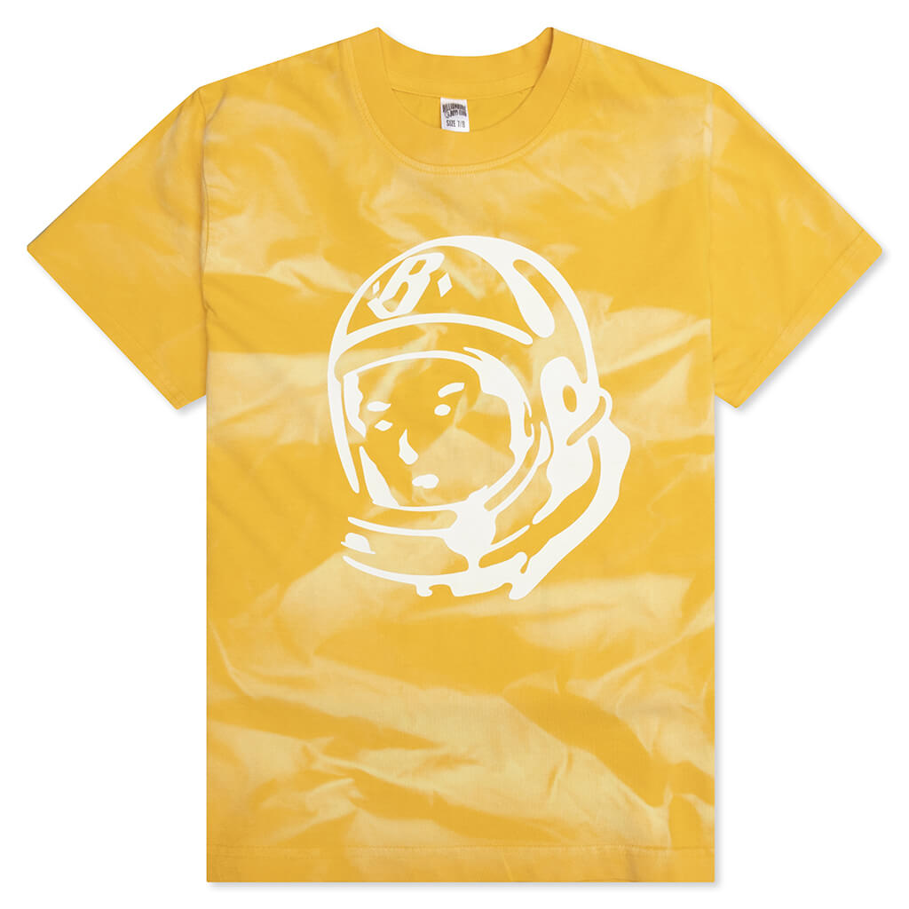 Kids Washed Helmet S/S Knit - Golden Rod