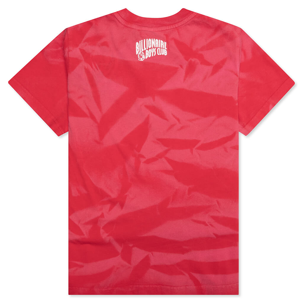 Kids Washed Helmet S/S Knit - True Red