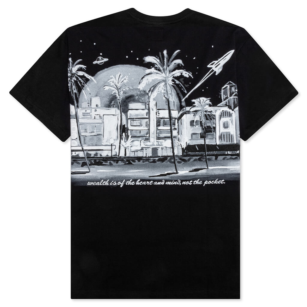 Night Beach S/S Knit - Black