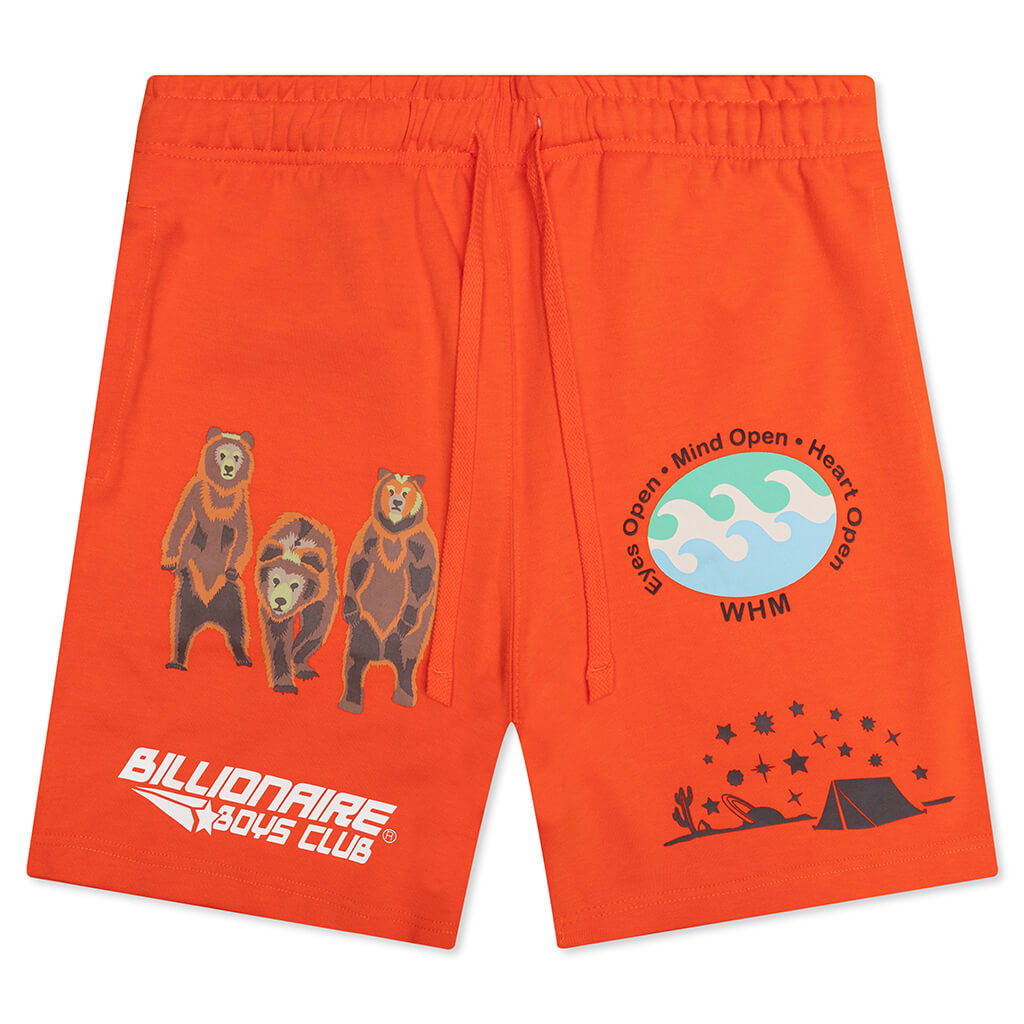 Peak Short - Red Orange