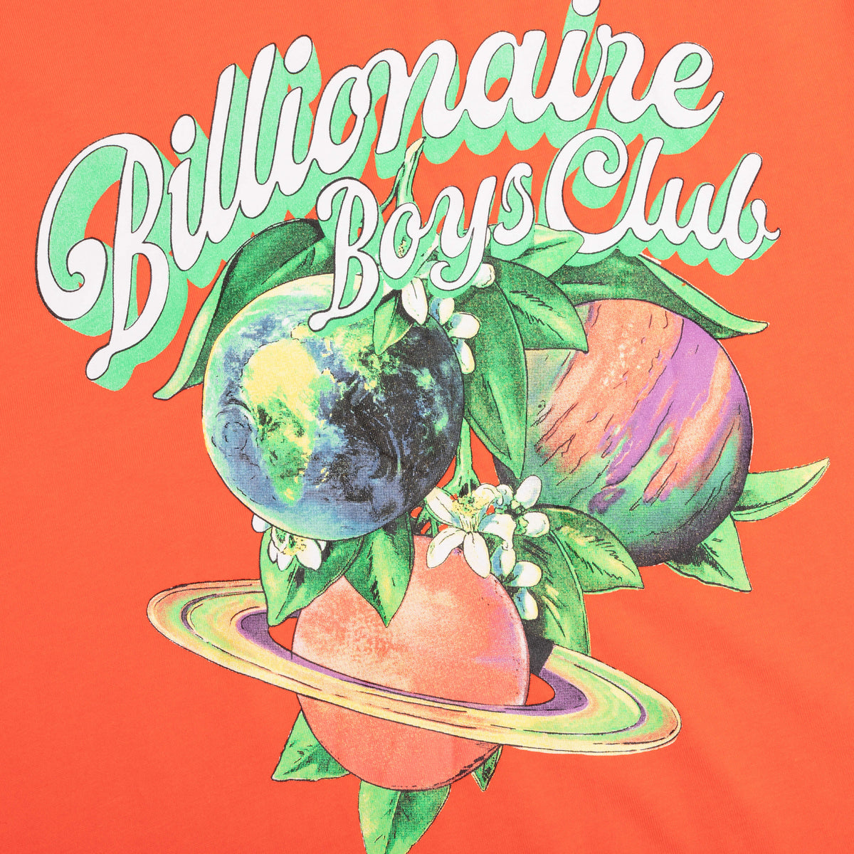 Planet Trees S/S Tee - Red Orange
