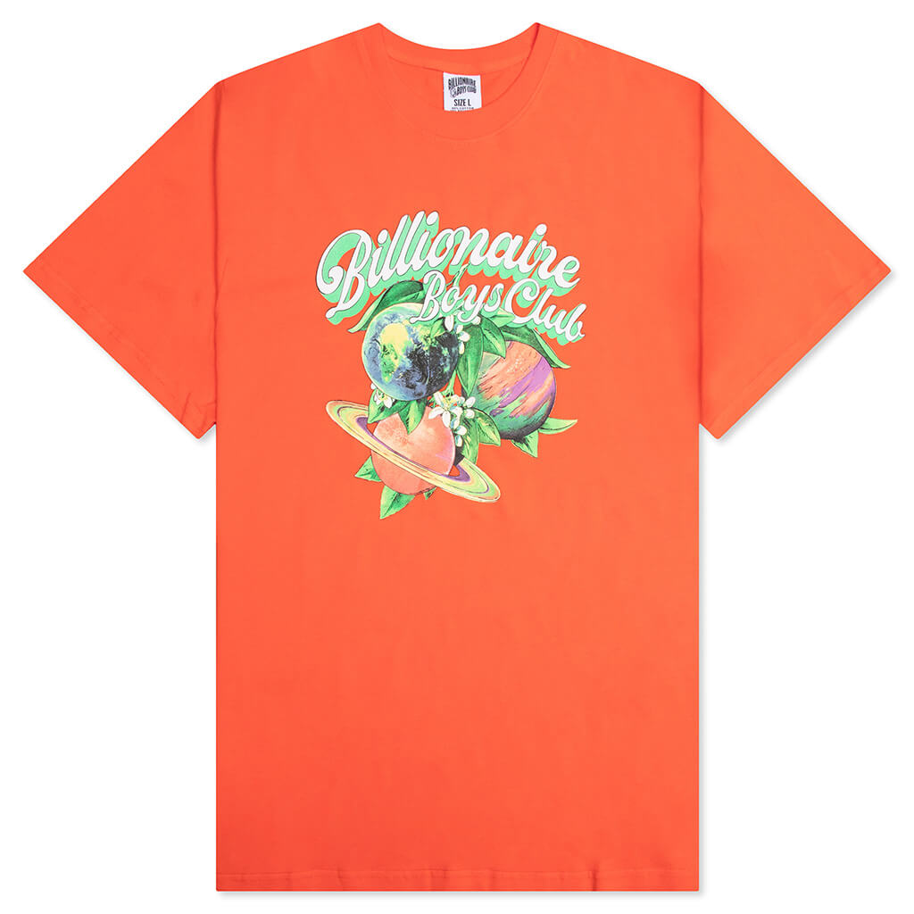 Planet Trees S/S Tee - Red Orange