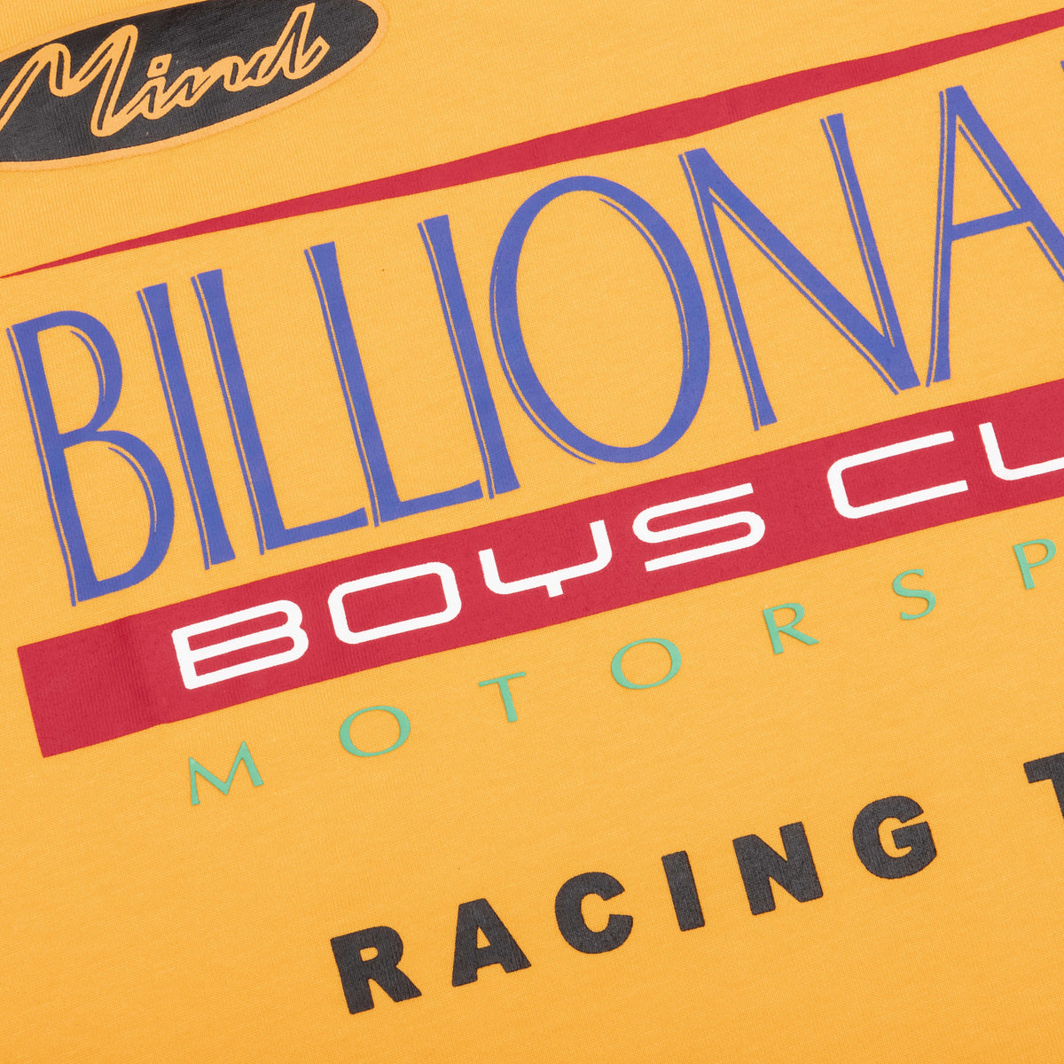 Racing Team S/S Tee - Amber Yellow
