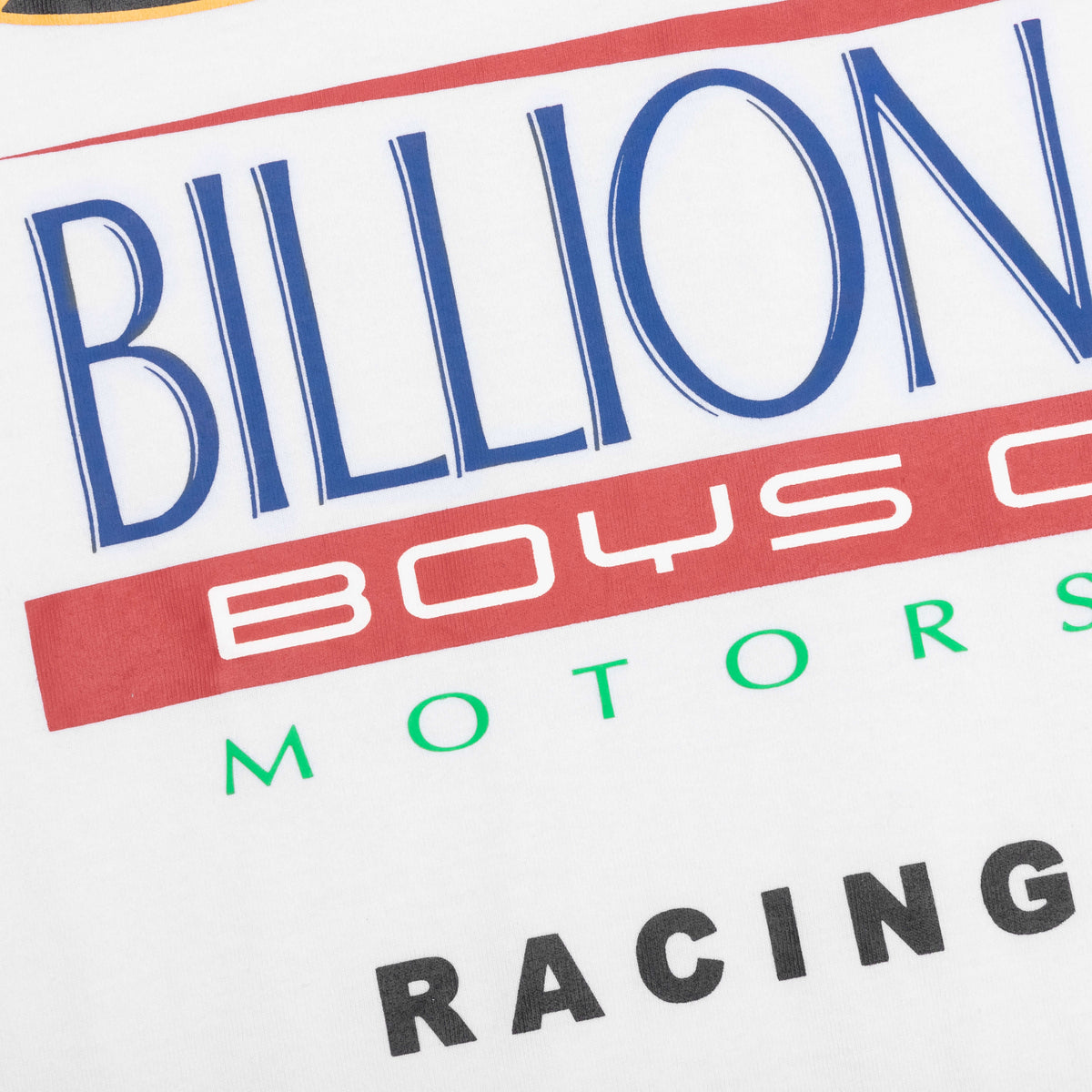Racing Team S/S Tee - Bleach White