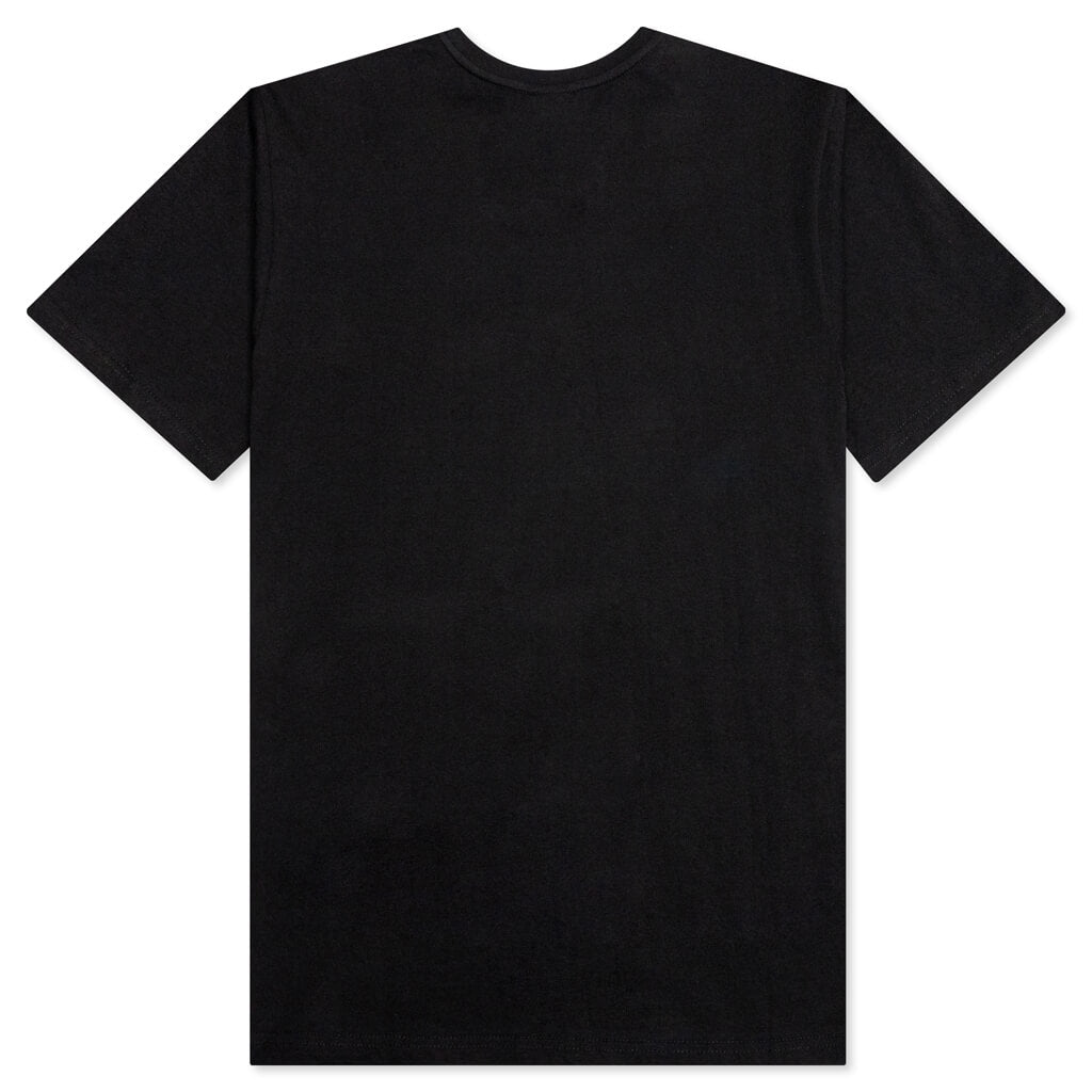 Script S/S Knit - Black