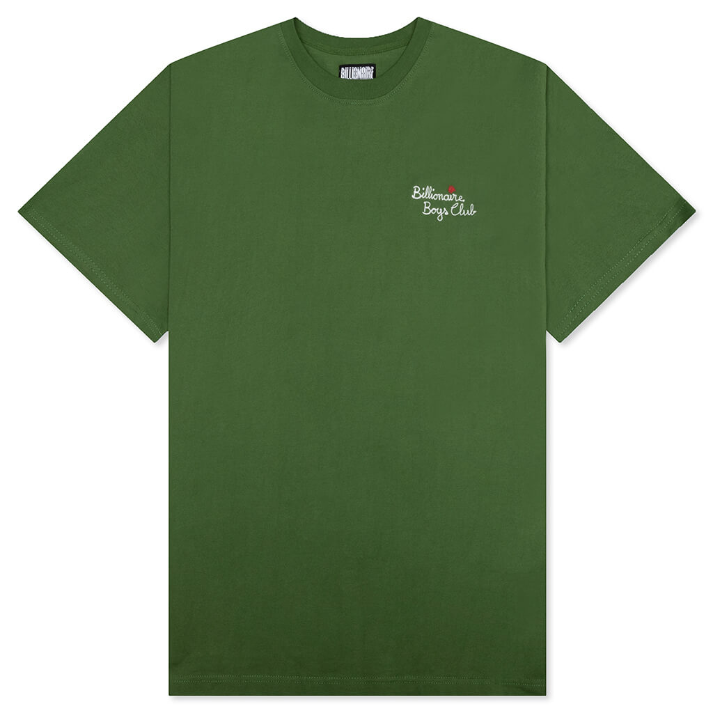 Script S/S Knit - Garden Green