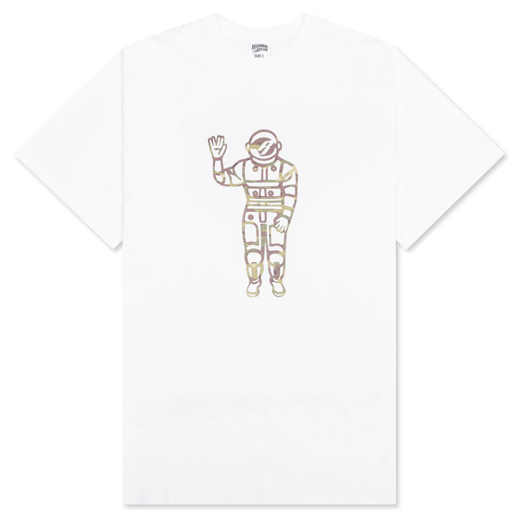 Space Astro S/S Tee - Bleach White