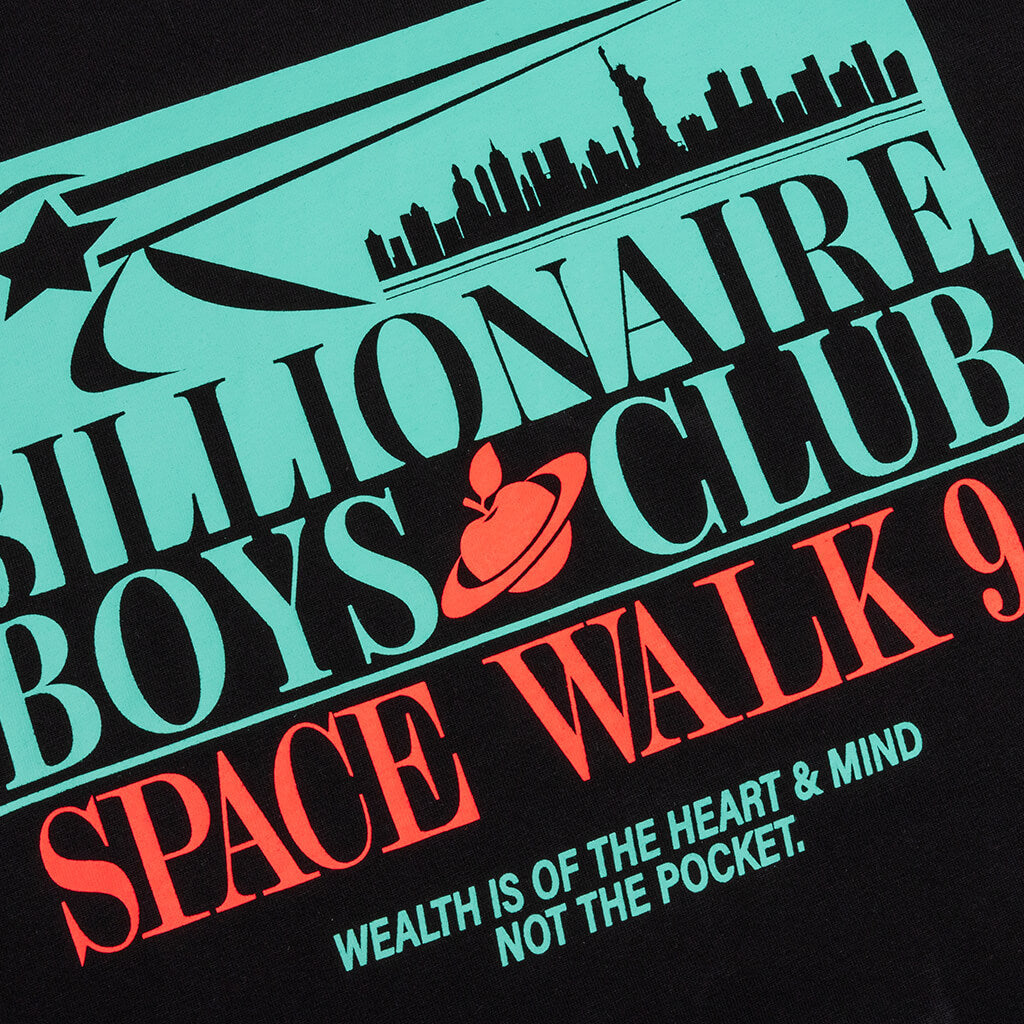 Space Walk S/S Tee - Black