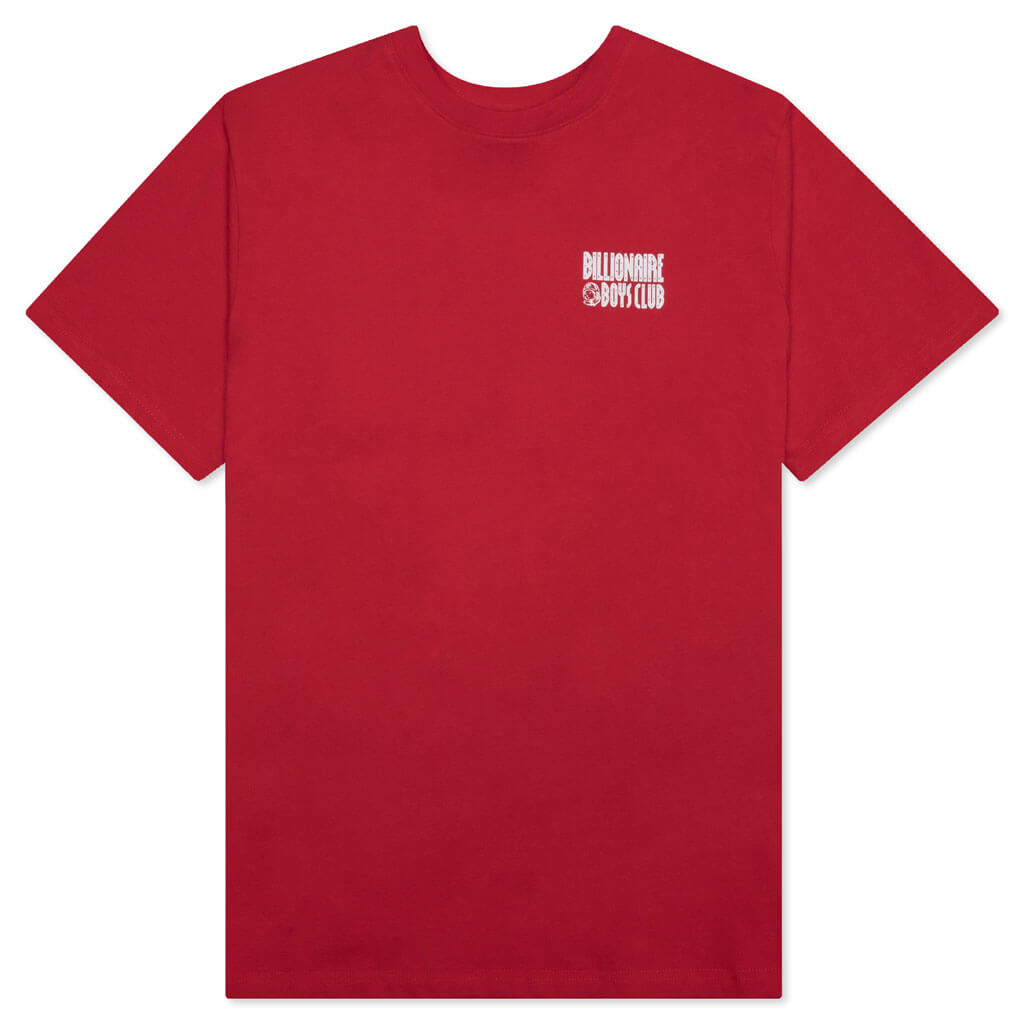 Stickered S/S Tee - Red
