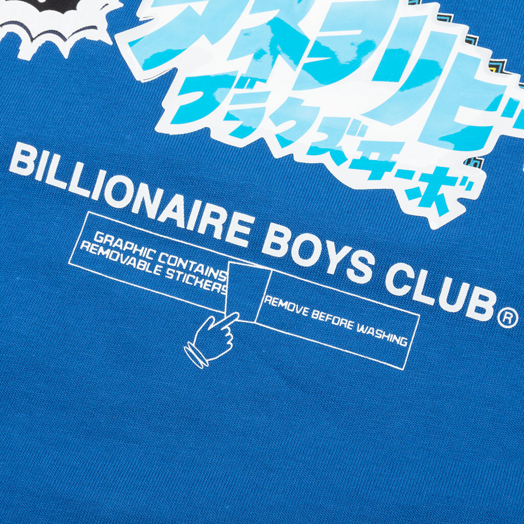 Stickered S/S Tee - Turkish Sea