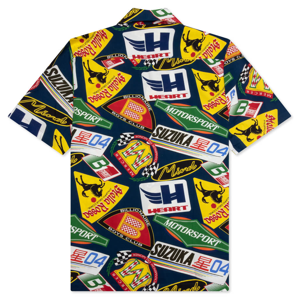Testarossa S/S Woven - Majolica Blue