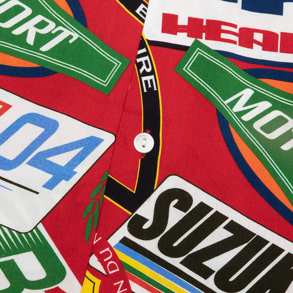 Testarossa S/S Woven - Red