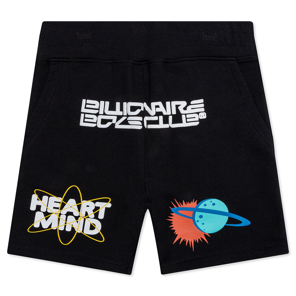Kids Time Travel Short - Black