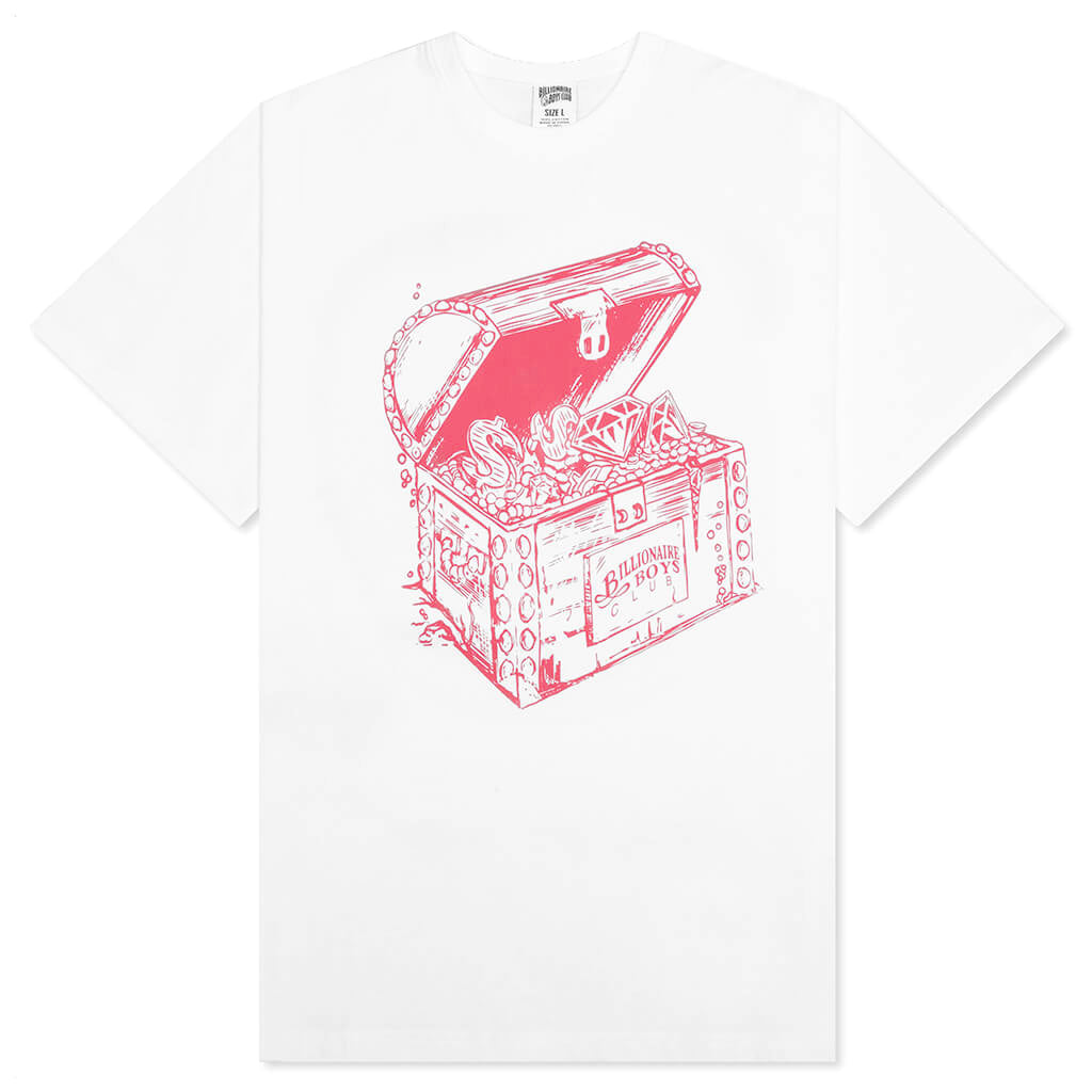 Treasure S/S Tee - Bleach White