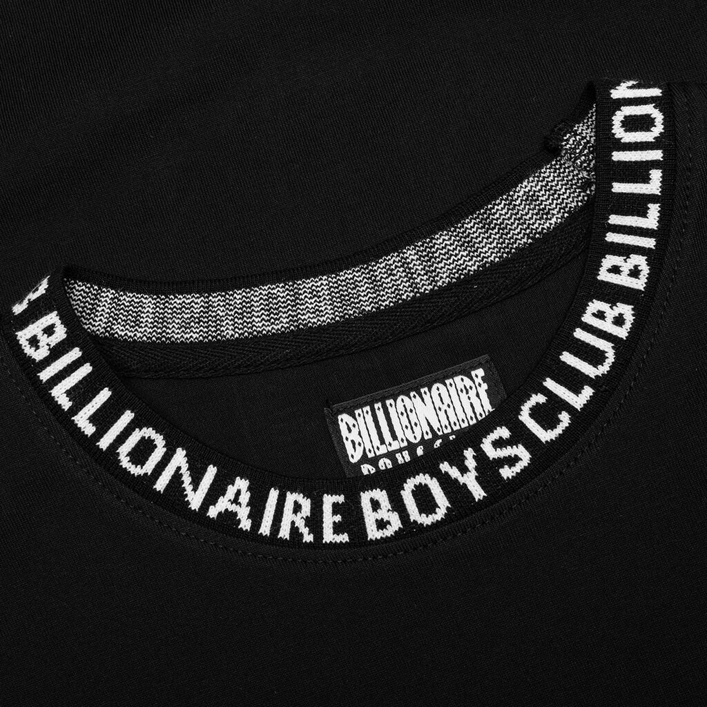 Wrapped S/S Knit - Black