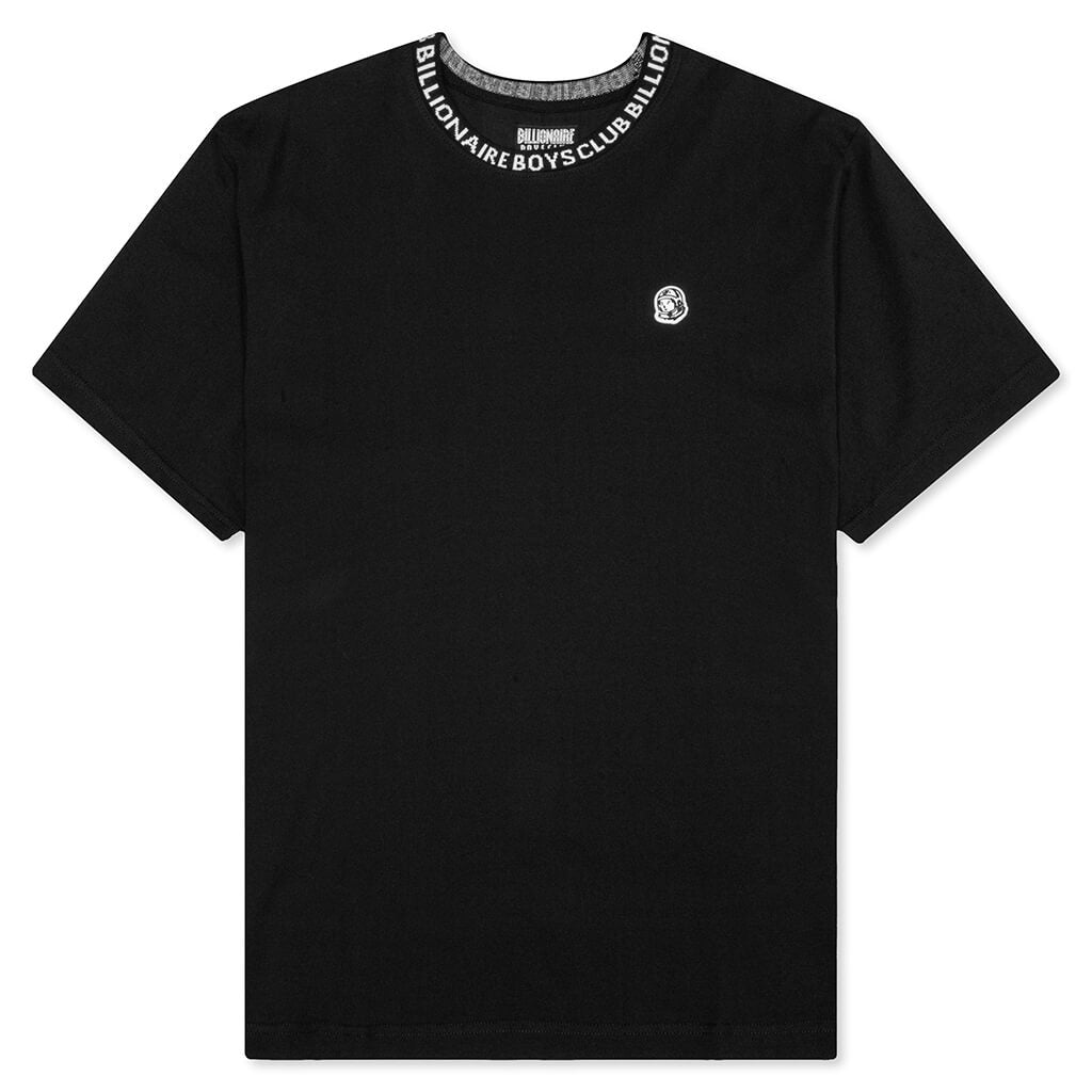Wrapped S/S Knit - Black