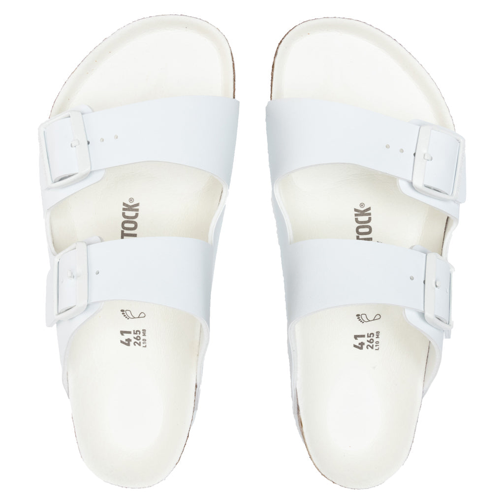 Wide Arizona Birko-Flor - White