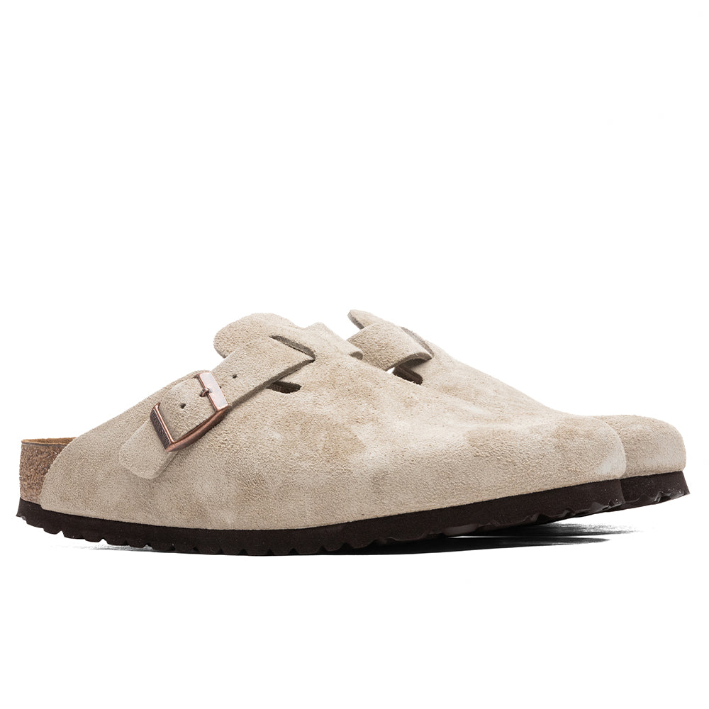 Wide Boston Soft Footbed - Taupe