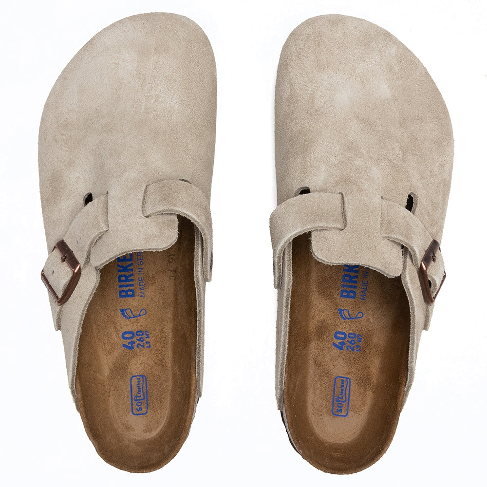 Wide Boston Soft Footbed - Taupe
