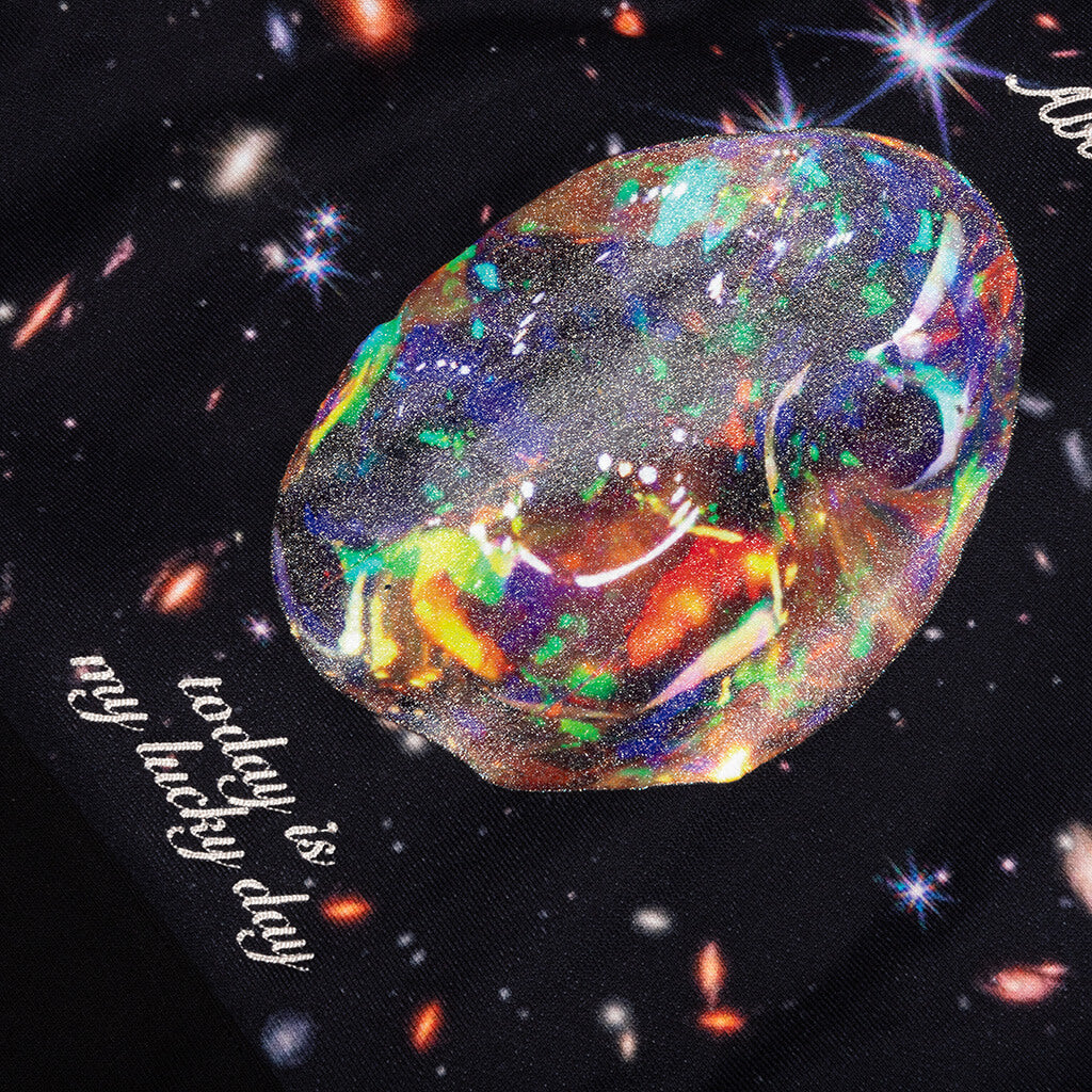 Birthstone Hooded Sweatshirt: 10 - Space Print