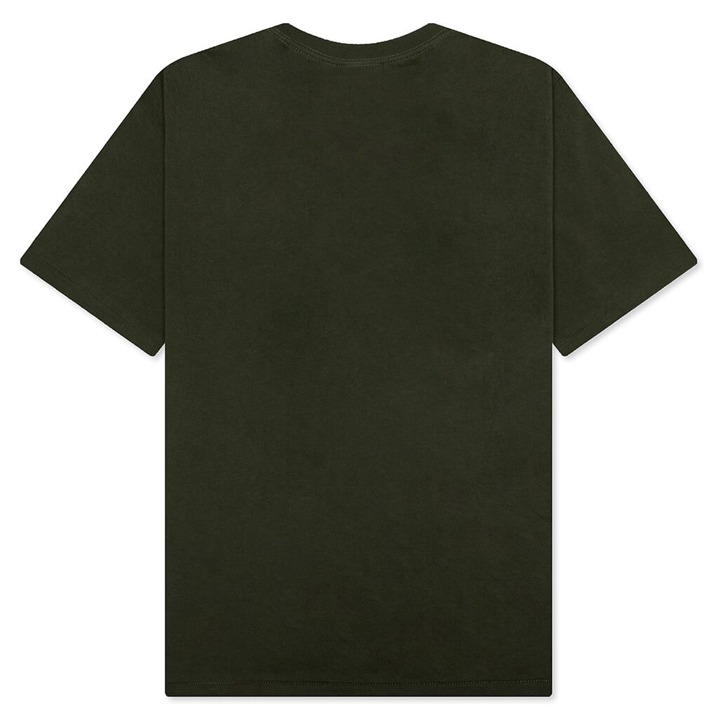 Bitmap College Tee - Olive Drab