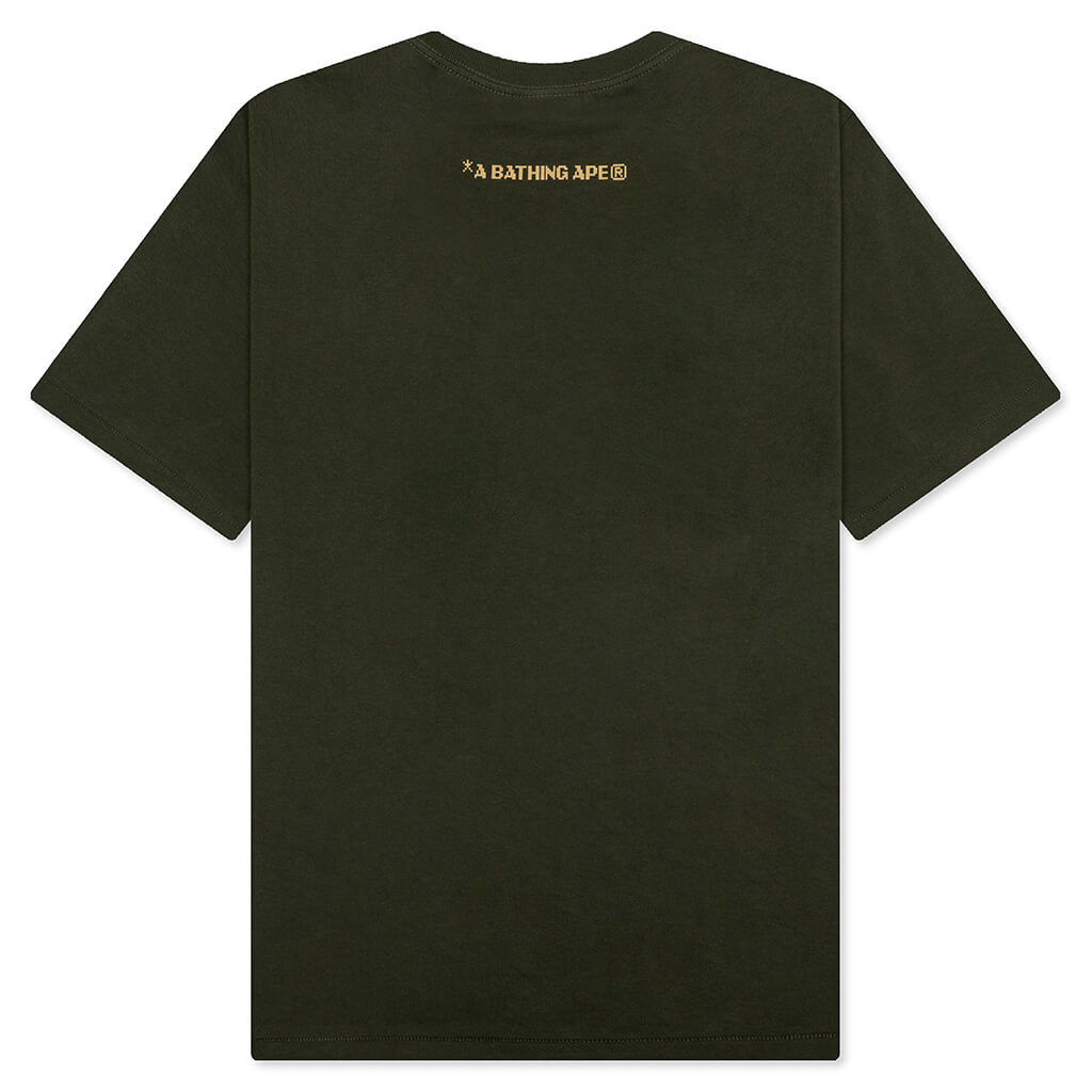 Bitmap Logo Tee - Olive Drab