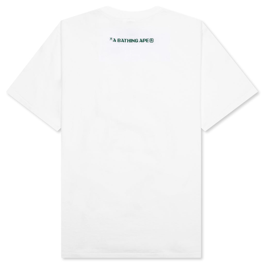 Bitmap Logo Tee - White