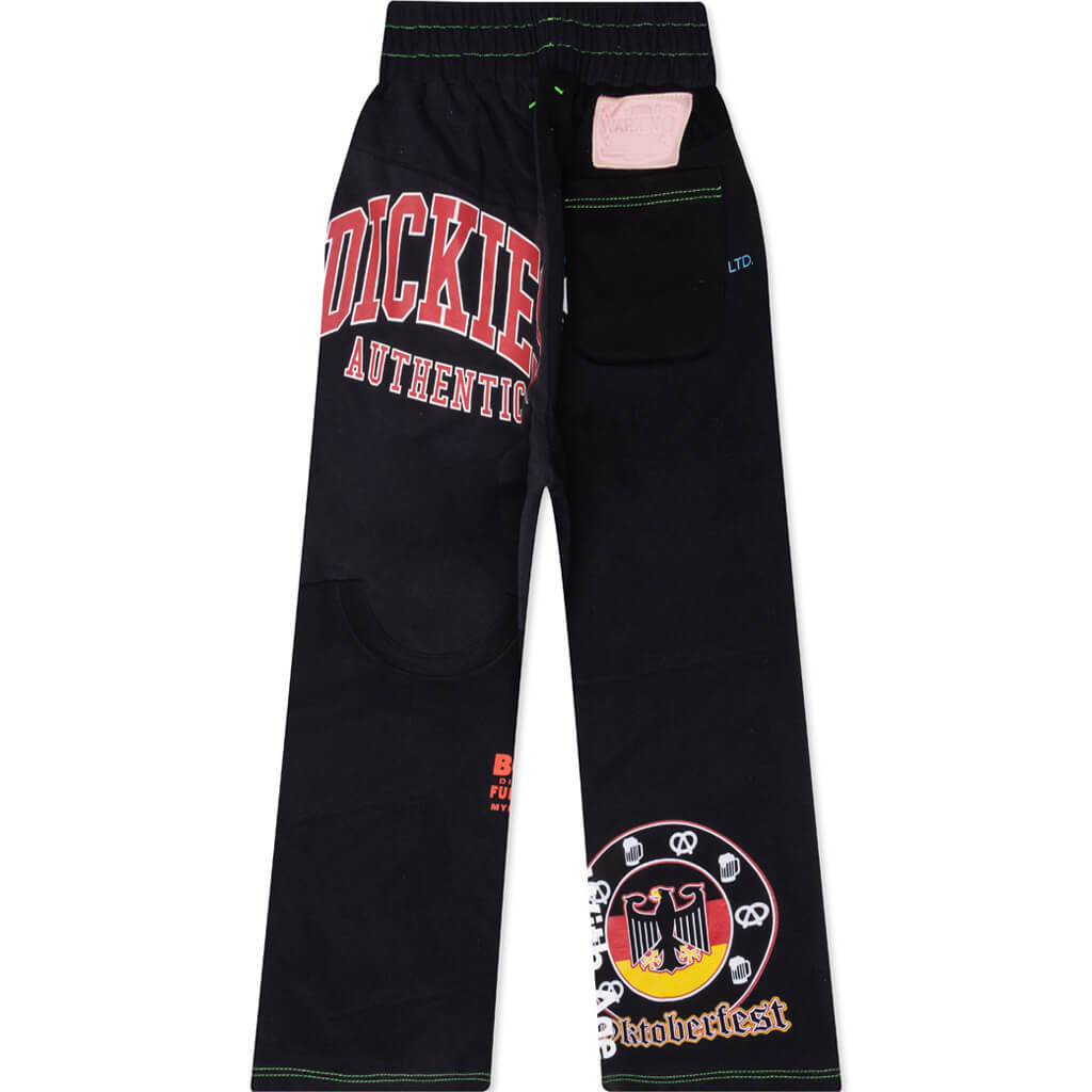 Black Remoir Reconstructed Sweatpant - Black