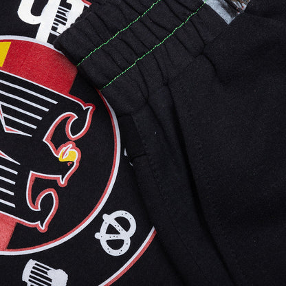 Black Remoir Reconstructed Sweatpant - Black
