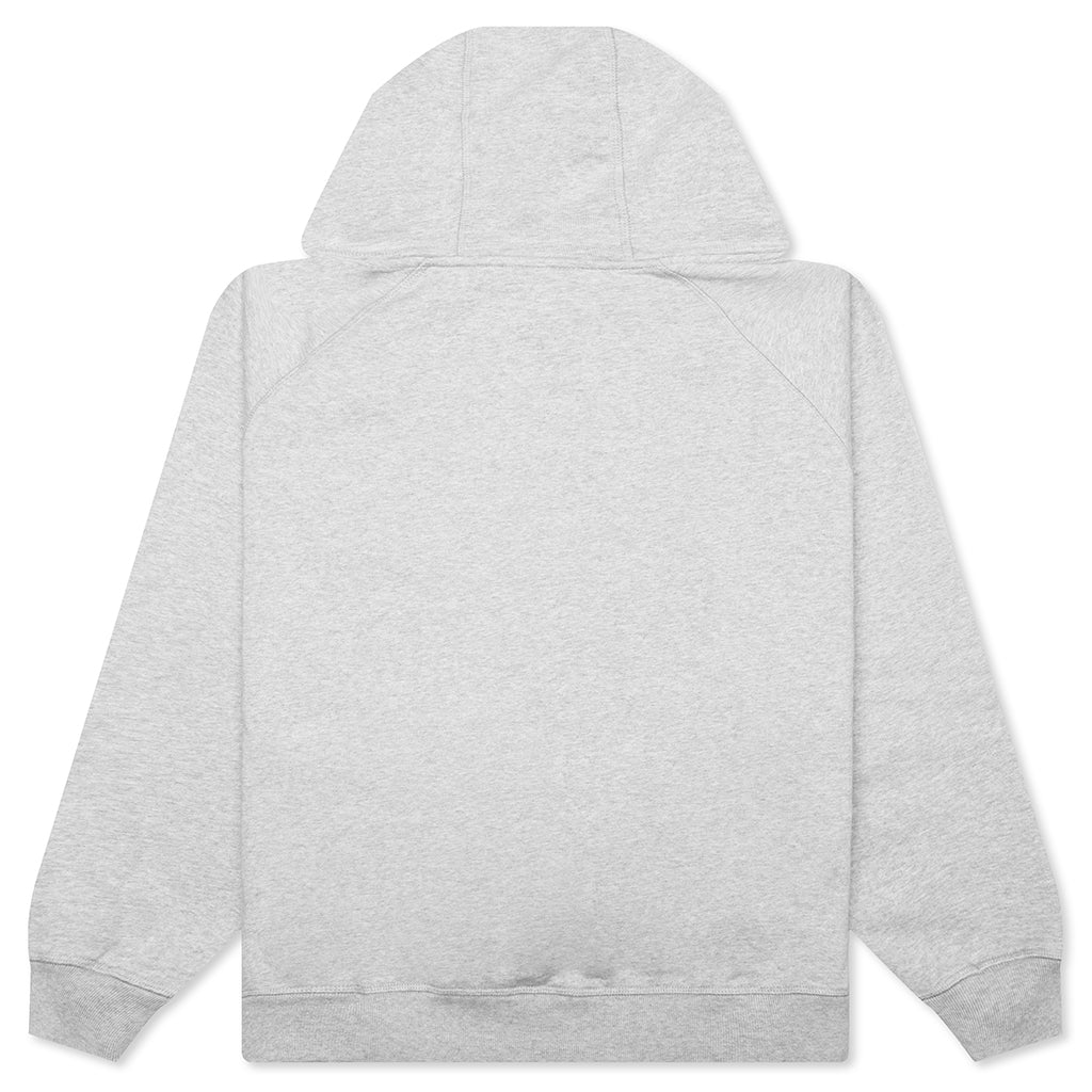 Blob Logo Hooded Sweatshirt - Heather Grey
