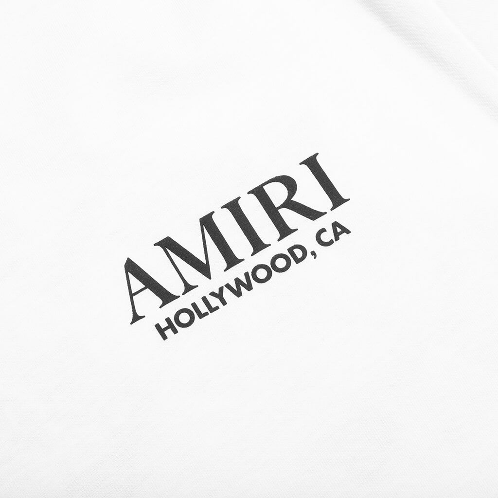 Bones Stacked Tee - White