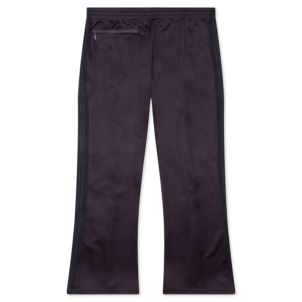 Boot Cut Track Pant - Dark Purple