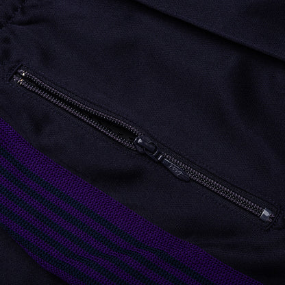 Boot-Cut Track Pant Poly Smooth - Navy