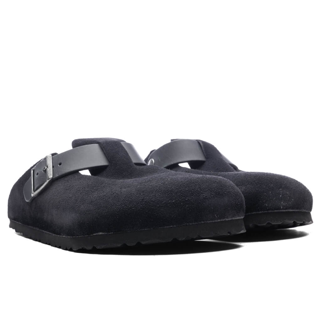 Boston Mixed Leather - Midnight