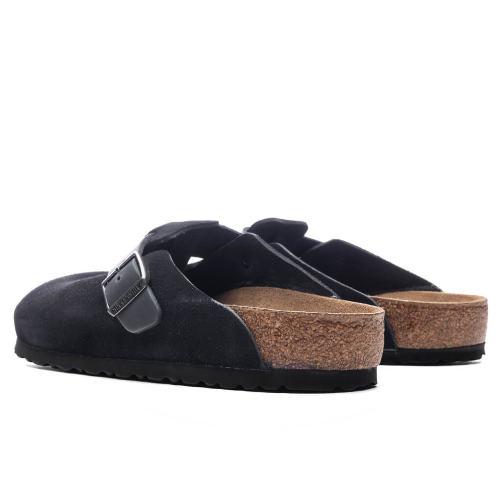 Boston Mixed Leather - Midnight