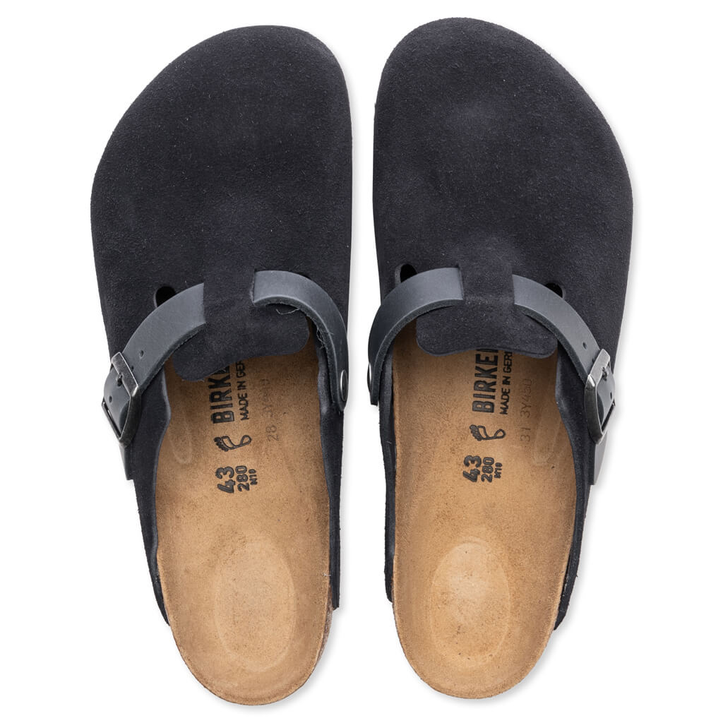 Boston Mixed Leather - Midnight