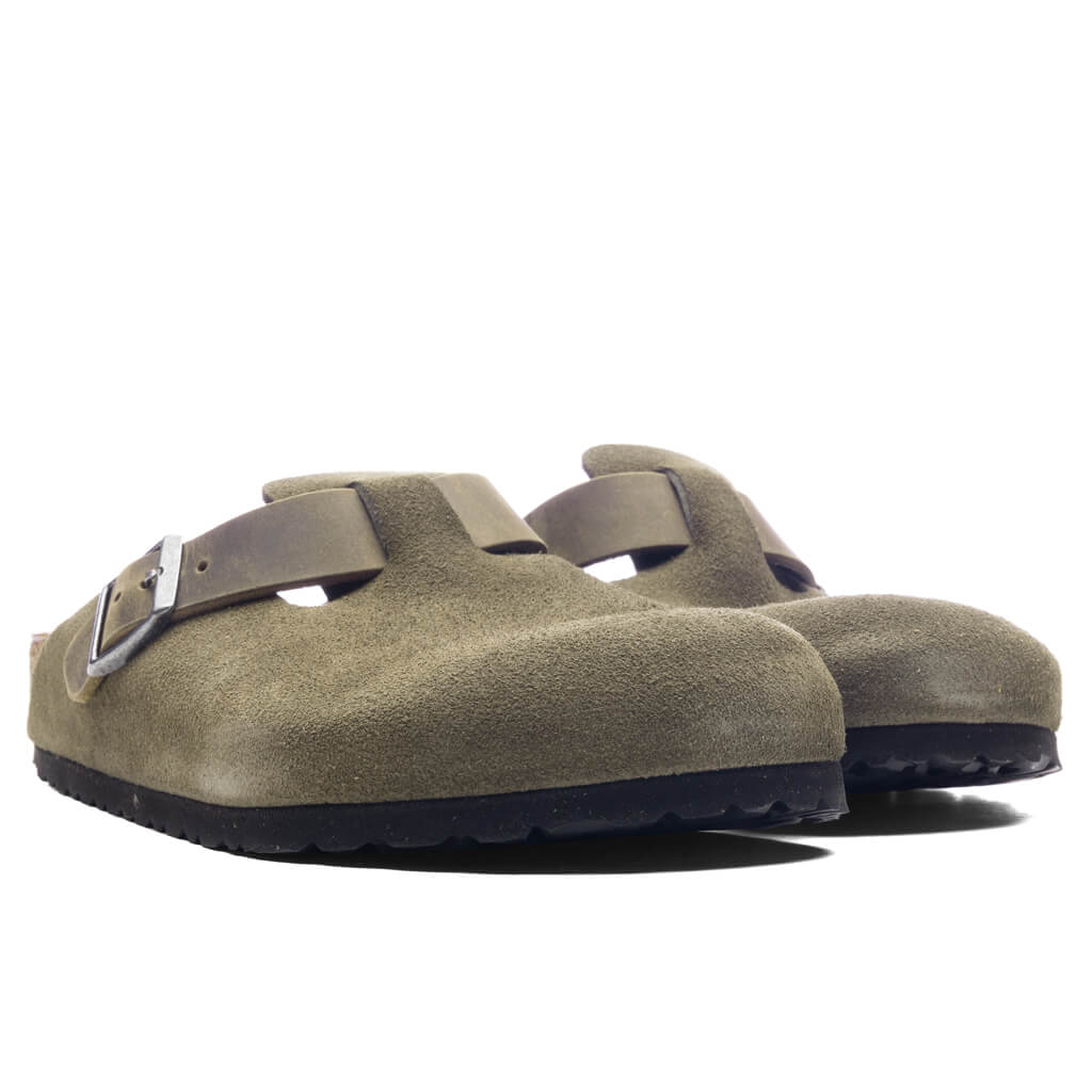 Boston Mixed Leather - Thyme